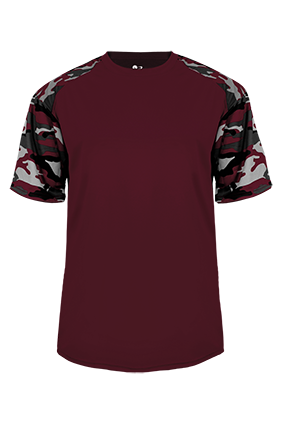 4141 Badger Camo Sport T-Shirt | Mission Imprintables