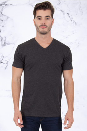 2320 Simplex CVC V-Neck | Mission Imprintables