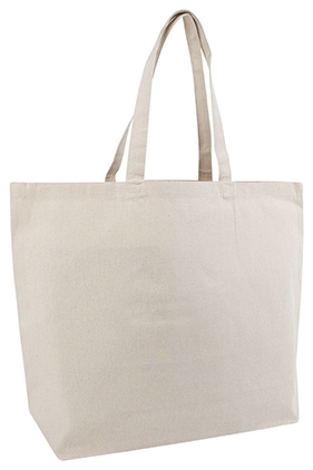 OAD108 Liberty Bags Jumbo 12oz Cotton Gusseted Tote | Mission Imprintables